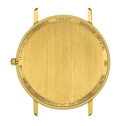 Tissot Goldrun Sapphire 18K Gold T9224101602100