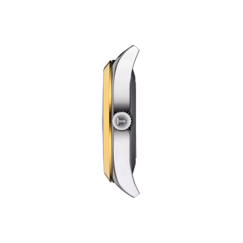 Tissot Gentleman Powermatic 80 Silicium Solid 18K Gold Bezel T9274074604101