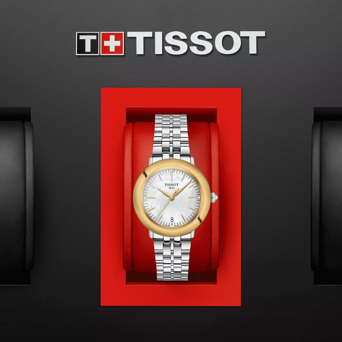 Tissot Glendora 18K Gold bezel T9292104111601