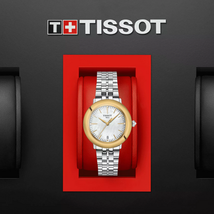 Tissot Glendora 18K Gold bezel T9292104111601
