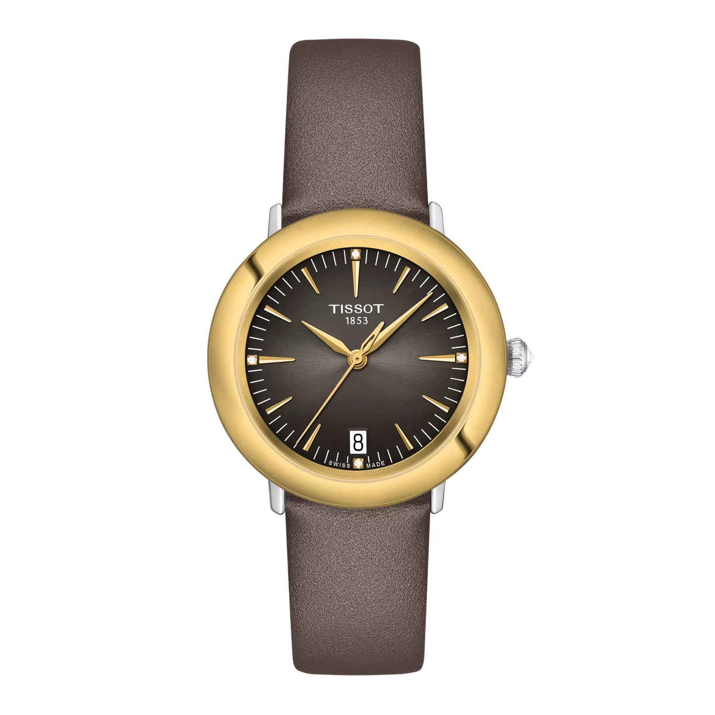 Tissot Glendora 18K Gold bezel T9292104606600