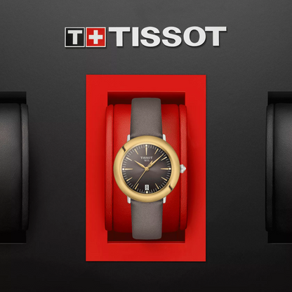 Tissot Glendora 18K Gold bezel T9292104606600
