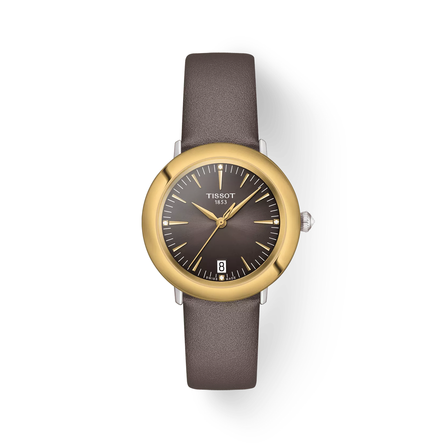 Tissot Glendora 18K Gold bezel T9292104606600