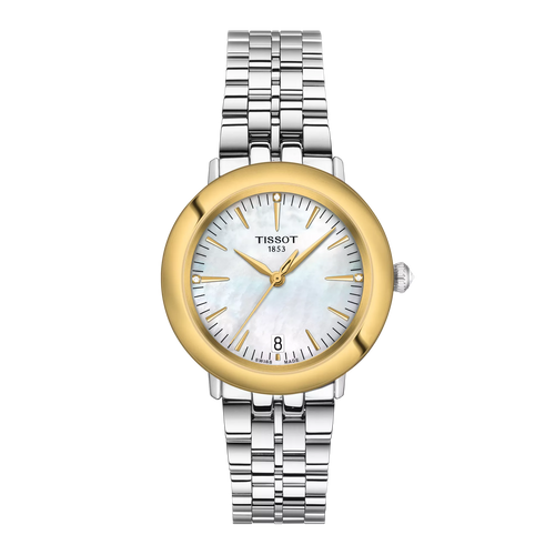 Tissot Glendora 18K Gold bezel T9292104111601