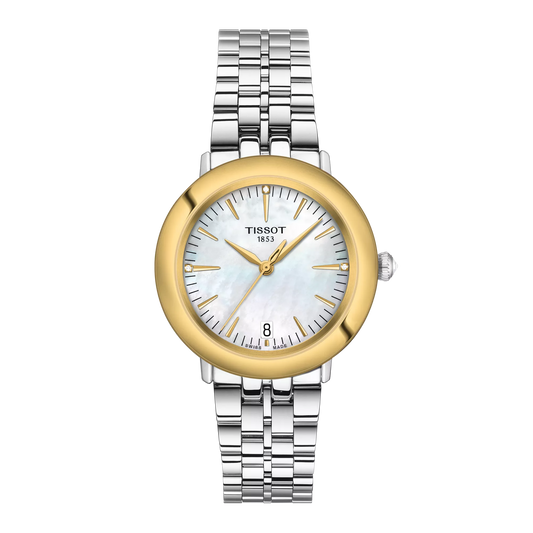 Tissot Glendora 18K Gold bezel T9292104111601