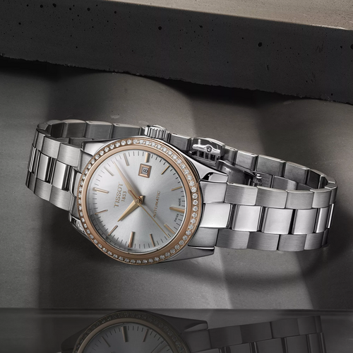 Tissot T-My Lady Automatic 18K Gold bezel T9300074103100