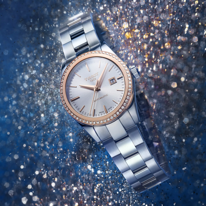 Tissot T-My Lady Automatic 18K Gold bezel T9300074103100