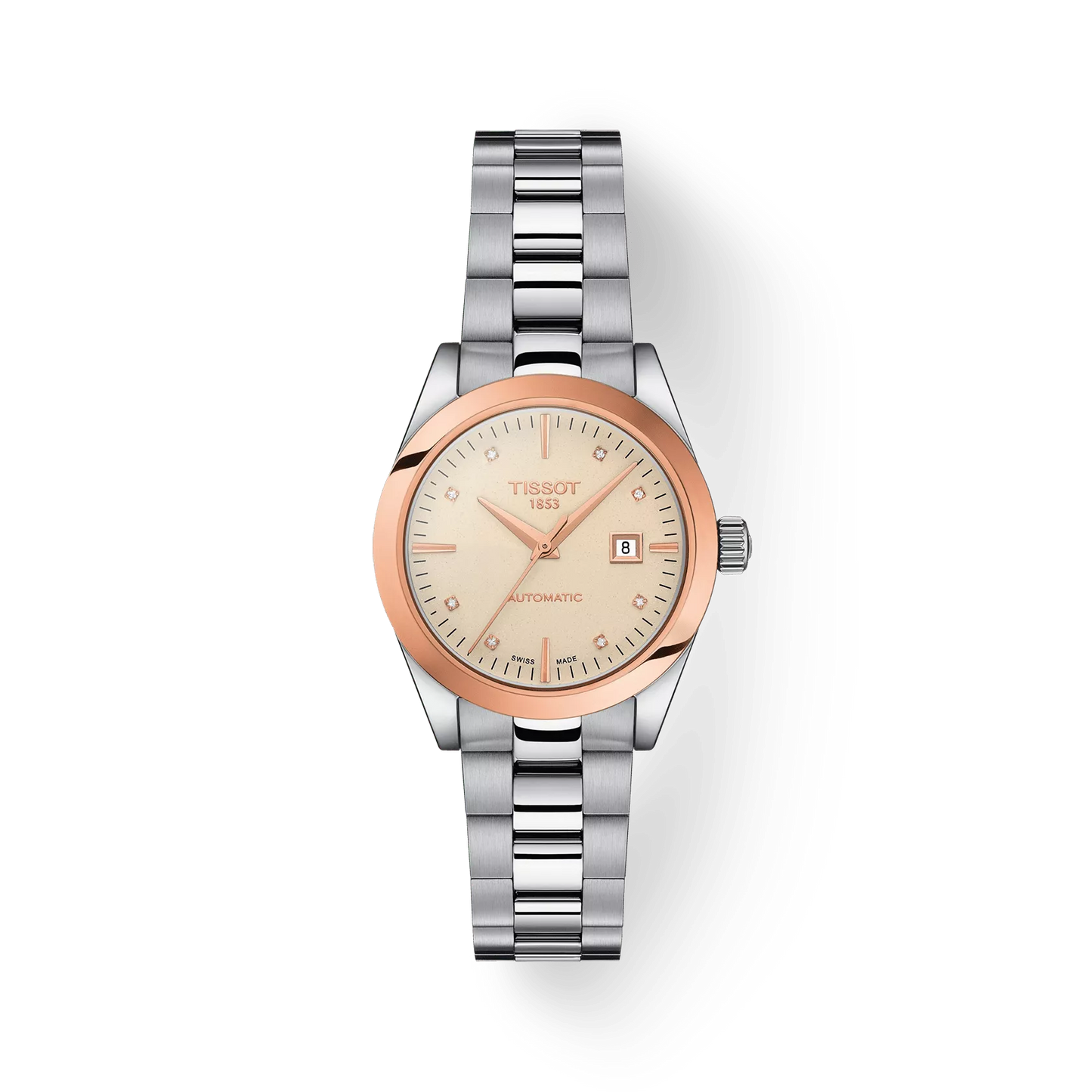 Tissot T-My Lady Automatic 18K Gold bezel T9300074126600