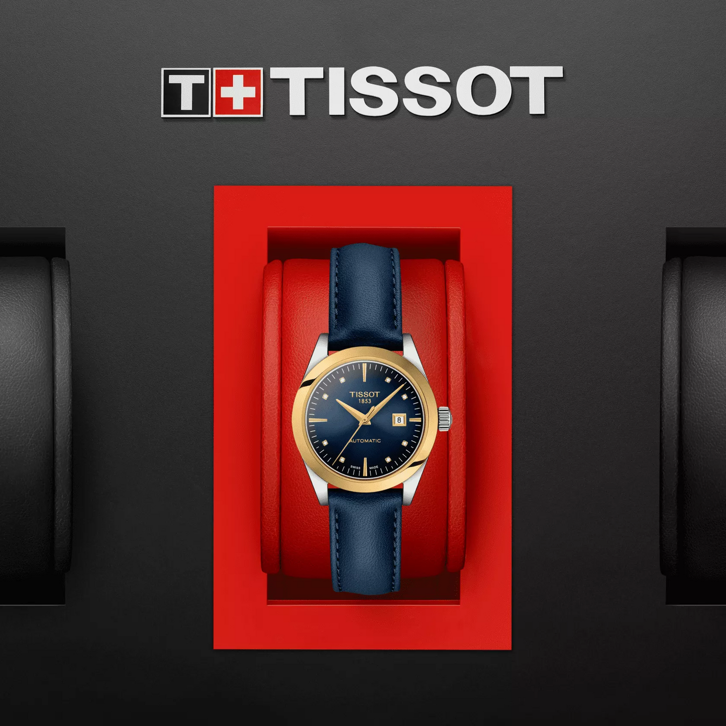 Tissot T-My Lady Automatic 18K Gold bezel T9300074604600