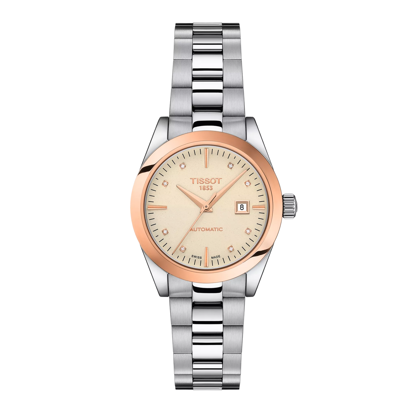 Tissot T-My Lady Automatic 18K Gold bezel T9300074126600