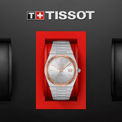 Tissot PRX Powermatic 80 Steel and 18K Gold Bezel T9314074103100