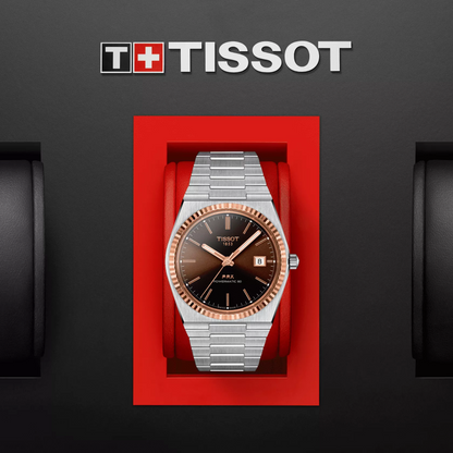Tissot PRX Powermatic 80 Steel & 18K Gold Bezel T9314074129100