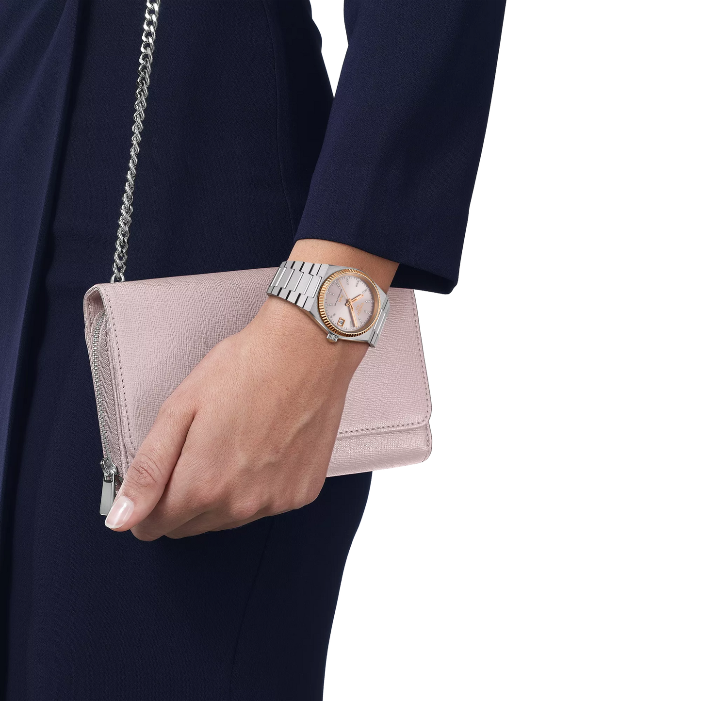 Tissot PRX 35Mm Powermatic 80 Steel & 18K Gold Bezel T9312074133600