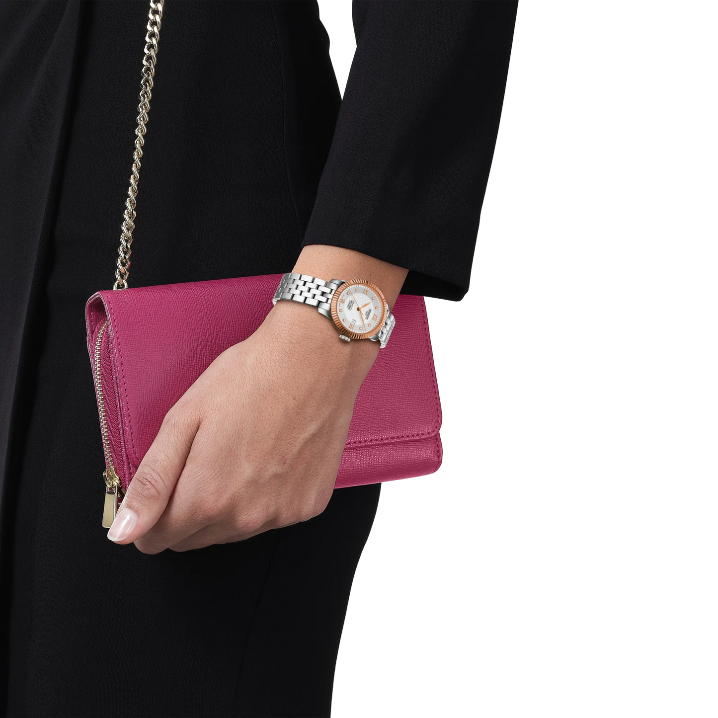 Tissot Le Locle 29mm 18k Gold Bezel T9322074103600