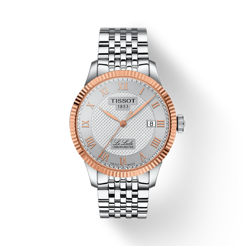 Tissot Le Locle COSC 39mm 18k Gold Bezel T9324084103300