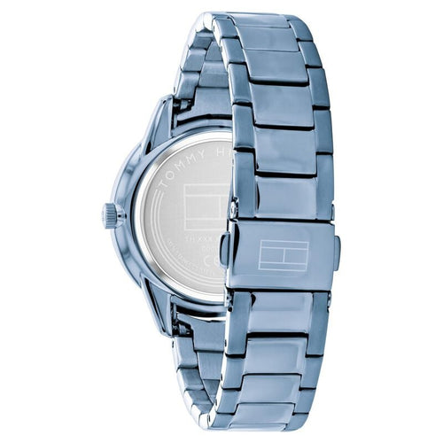 Tommy Hilfiger Quartz Analog Blue Dial Stainless Steel Strap Watch for Women