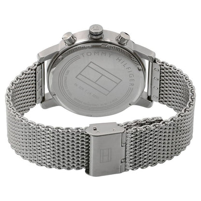 Tommy Hilfiger Quartz Multifunction Blue Dial Metal Strap Watch for Men