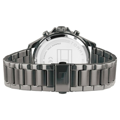 Tommy Hilfiger Quartz Multifunction Grey Dial Stainless Steel Strap Watch for Men