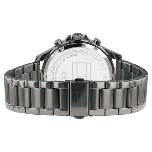 Tommy Hilfiger Quartz Multifunction Grey Dial Stainless Steel Strap Watch for Men