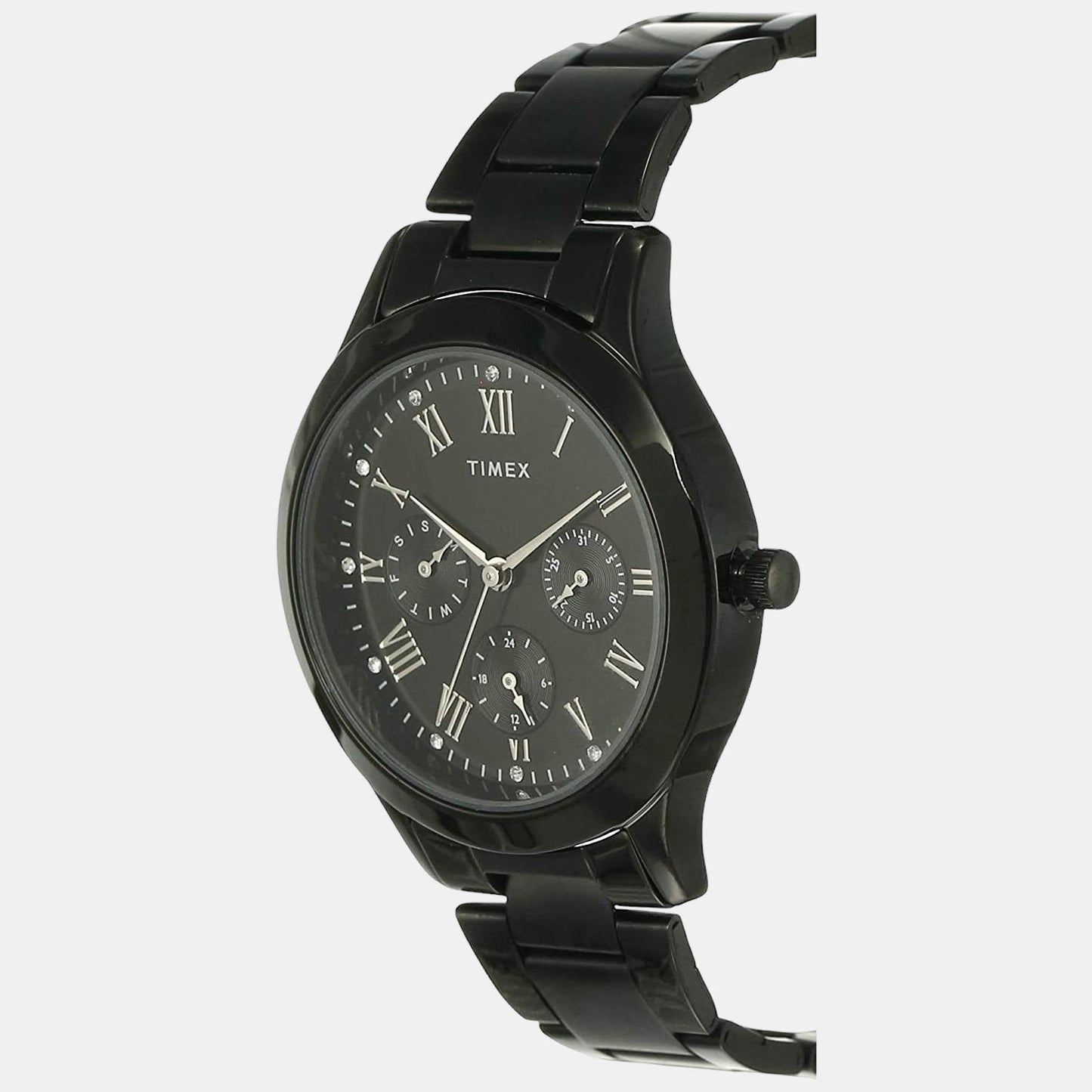 Trendline Women Quartz Dial Chronograph Stainless Steel Watch TW000Q809