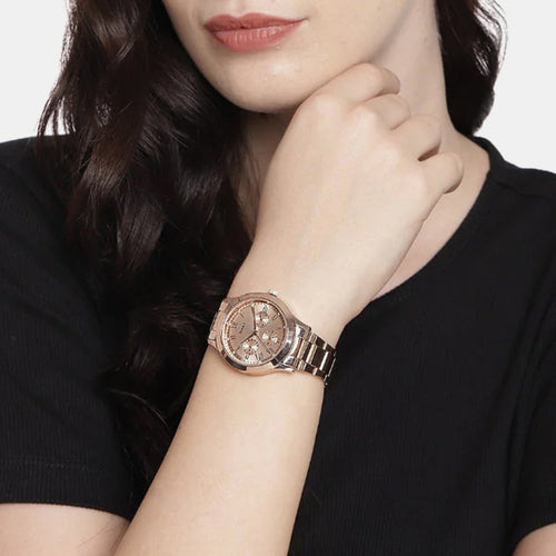 Trendline Women Quartz Dial Chronograph Stainless Steel Watch TW000Q810