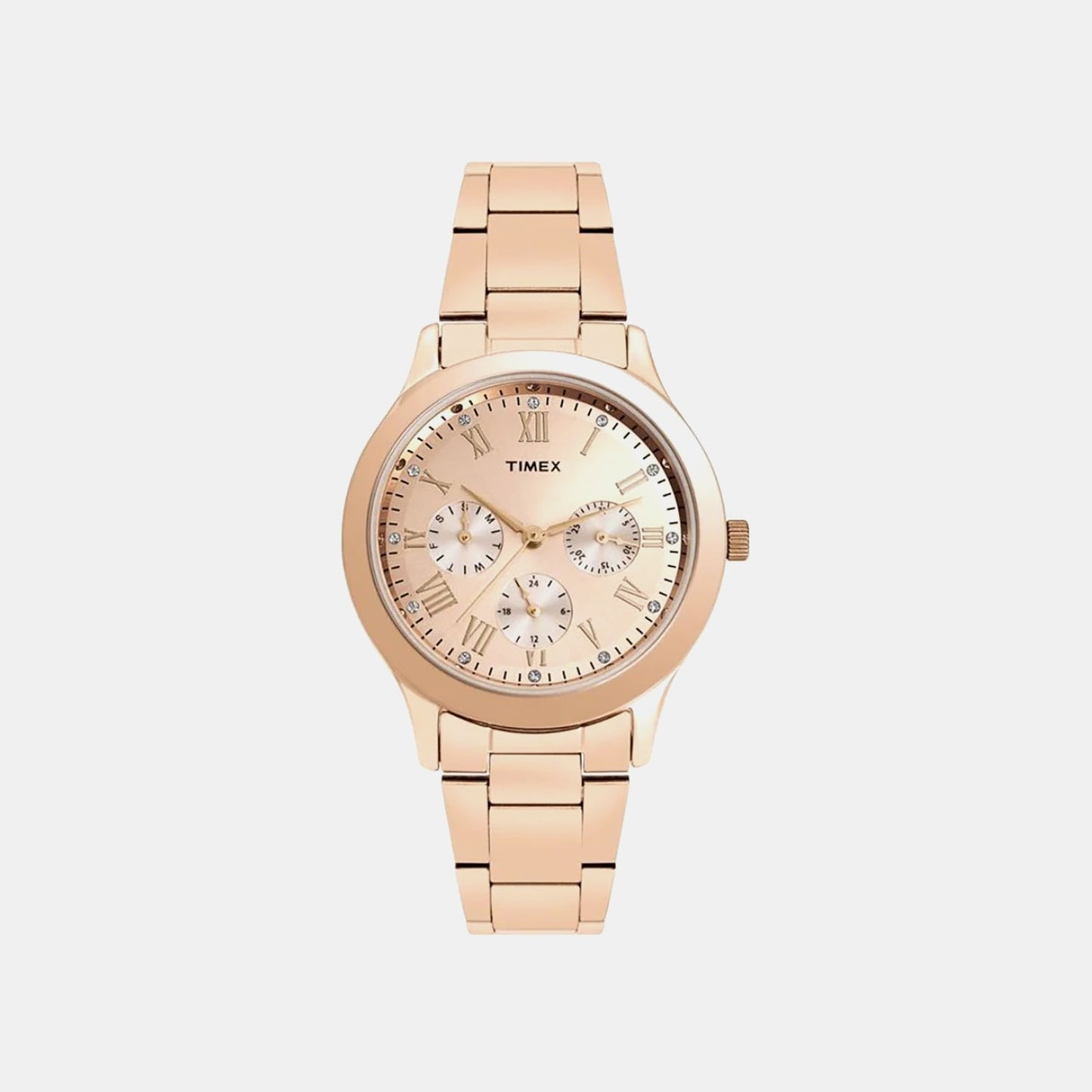 Trendline Women Quartz Dial Chronograph Stainless Steel Watch TW000Q810