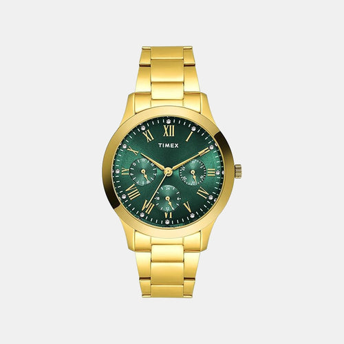 Trendline Women Quartz Dial Multi-Function Stainless Steel Watch TW000Q821