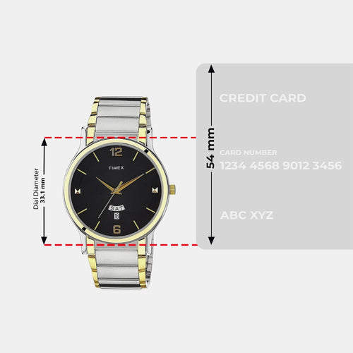 Trendline Men Quartz Dial Analog Stainless Steel Watch TW000R425