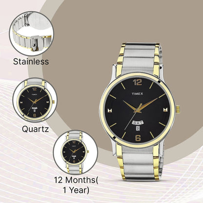 Trendline Men Quartz Dial Analog Stainless Steel Watch TW000R425