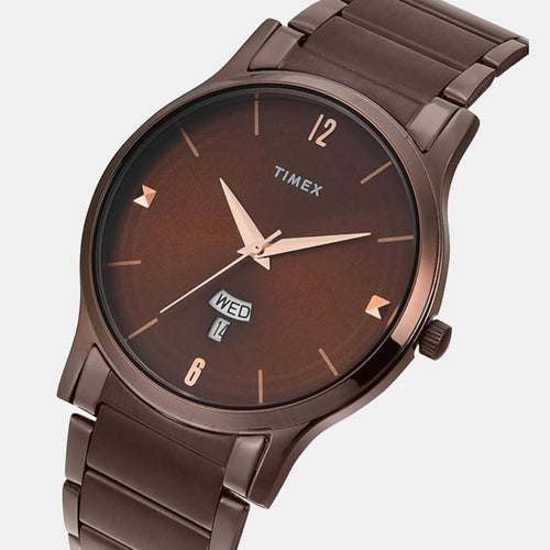 Trendline Men Quartz Dial Analog Stainless Steel Watch TW000R461
