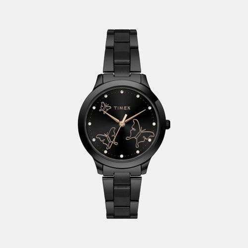 Fashion Women Quartz Dial Analog Stainless Steel Watch TW000T633