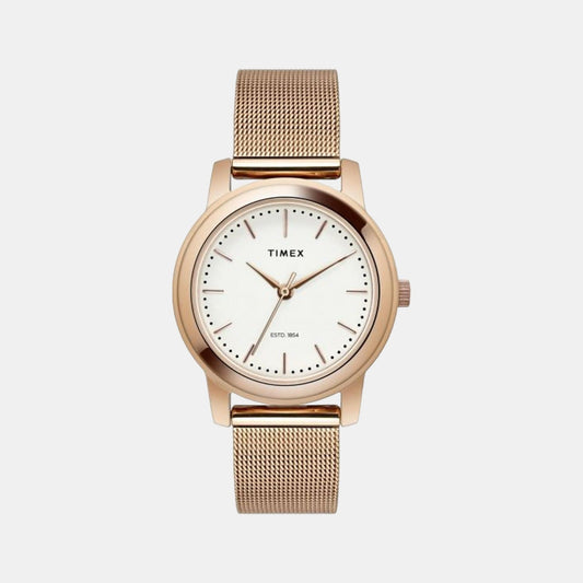 Trendline Women Quartz Dial Analog Stainless Steel Watch TW000W110