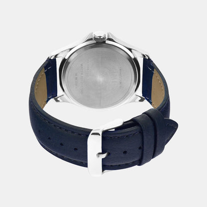 Classics Men Quartz Dial Analog Leather Watch TW000X127