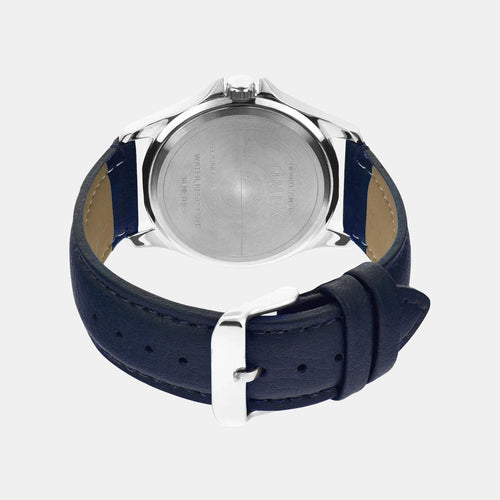 Classics Men Quartz Dial Analog Leather Watch TW000X127