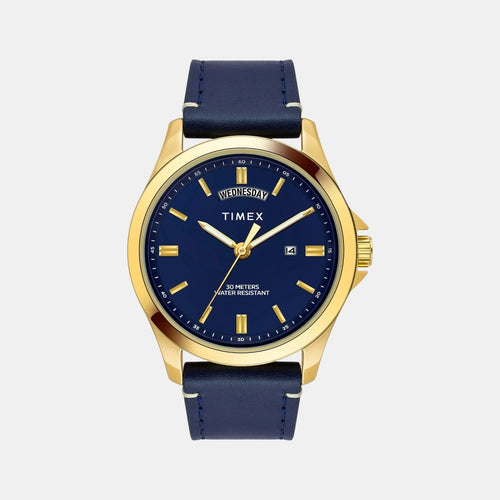Trendline Men Quartz Dial Analog Leather Watch TW000X140