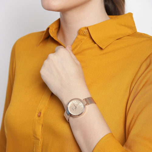 Trendline Women Quartz Dial Analog Stainless Steel Watch TW000X219
