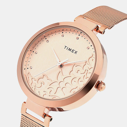 Trendline Women Quartz Dial Analog Stainless Steel Watch TW000X219