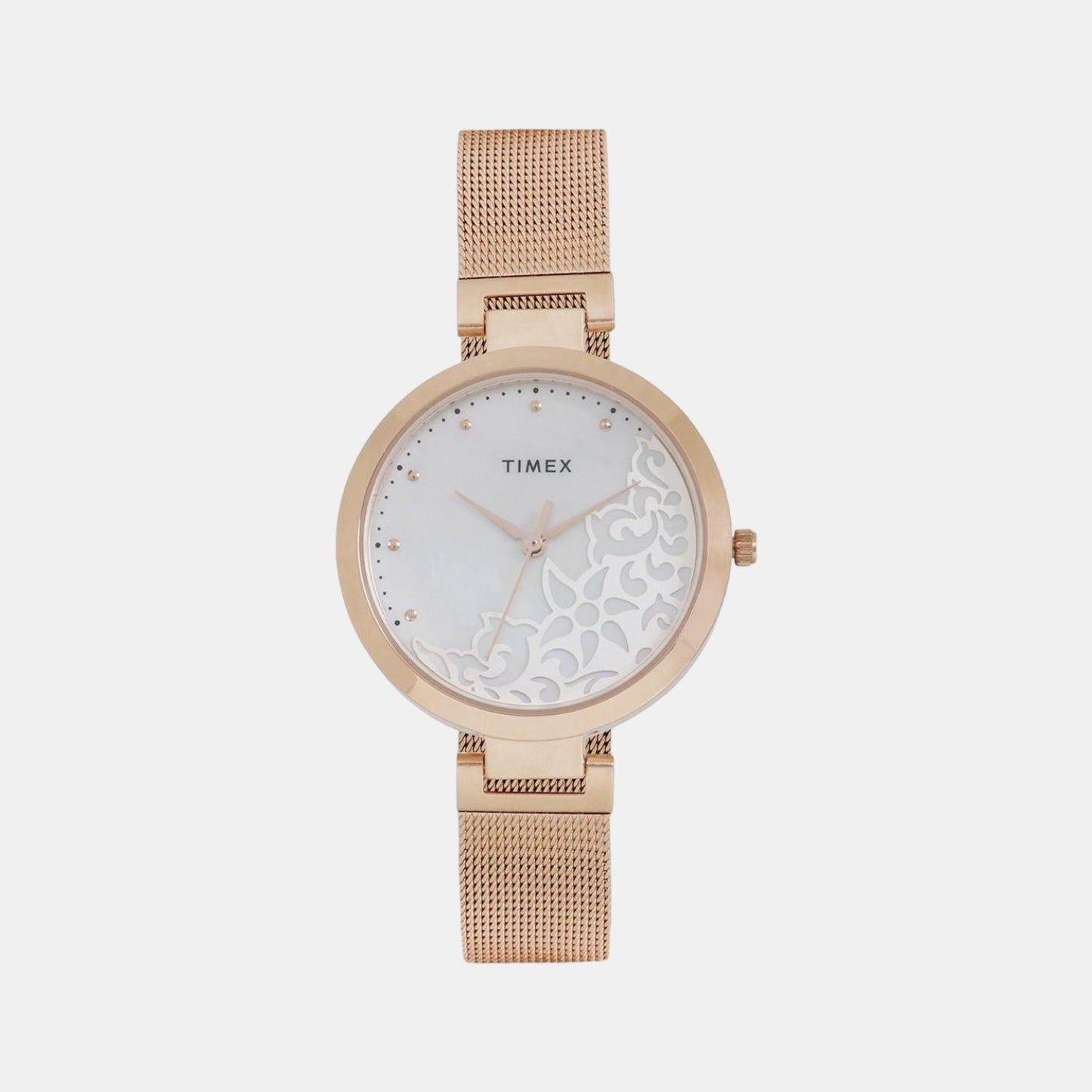 Trendline Women Quartz Dial Analog Stainless Steel Watch TW000X220