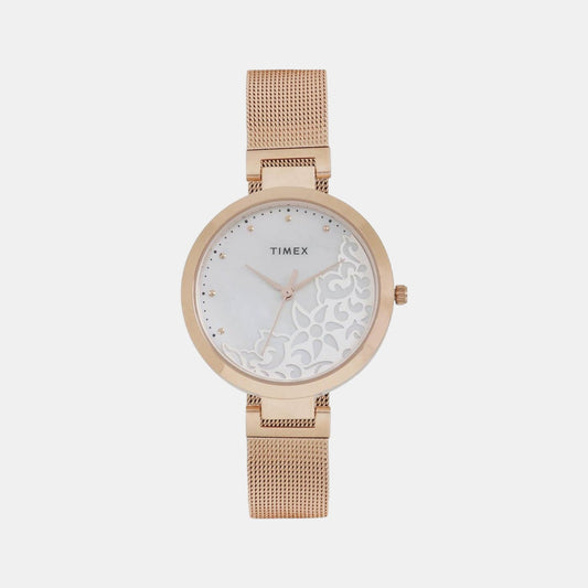 Trendline Women Quartz Dial Analog Stainless Steel Watch TW000X220