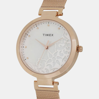 Trendline Women Quartz Dial Analog Stainless Steel Watch TW000X220