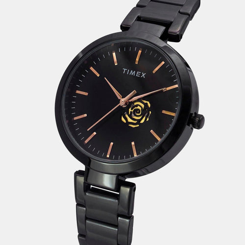 Fashion Women Quartz Dial Analog Stainless Steel Watch TW000X225
