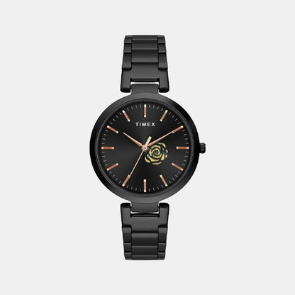 Fashion Women Quartz Dial Analog Stainless Steel Watch TW000X225