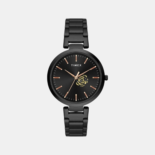 Fashion Women Quartz Dial Analog Stainless Steel Watch TW000X225