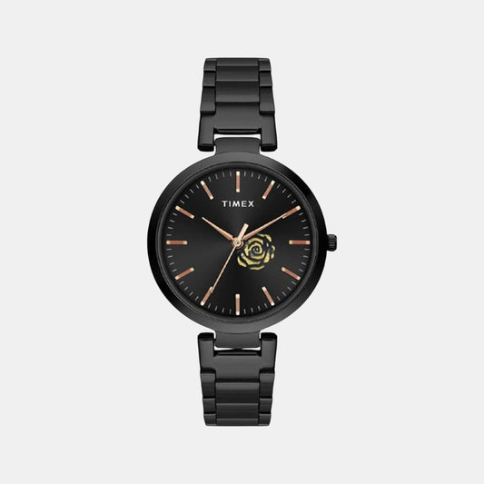 Fashion Women Quartz Dial Analog Stainless Steel Watch TW000X225