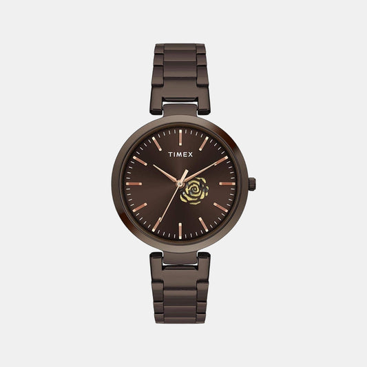 Trendline Women Quartz Dial Analog Stainless Steel Watch TW000X227