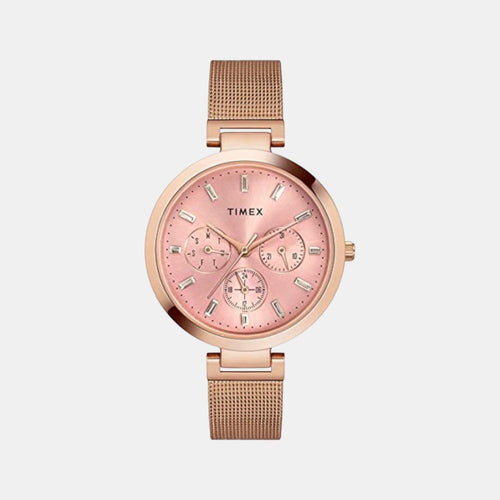 Trendline Women Quartz Dial Chronograph Stainless Steel Watch TW000X242