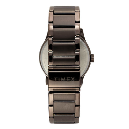 Timex Men Brown Round Dial Analog Watch - TW0TG7636