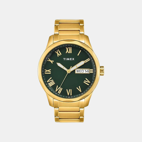 Signio Men Quartz Dial Analog Stainless Steel Watch TW0TG7640