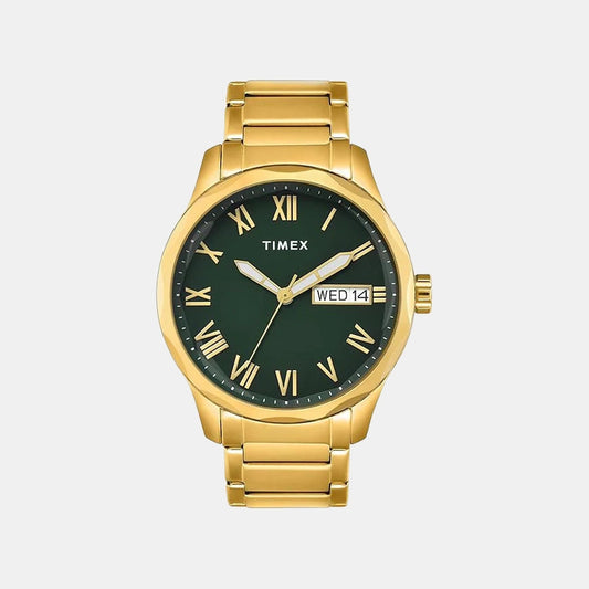 Signio Men Quartz Dial Analog Stainless Steel Watch TW0TG7640