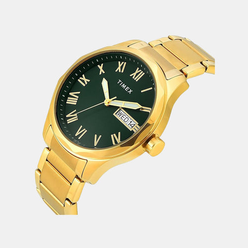 Signio Men Quartz Dial Analog Stainless Steel Watch TW0TG7640